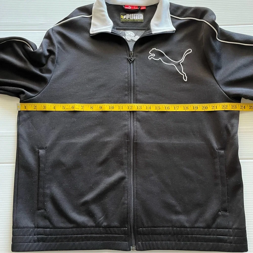 PUMA Bellagio Las Vegas Hotel Black Full Zipper Track Jacket Size Large - Picture 15 of 16